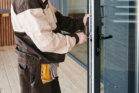 Cleaning And Polishing Glass Door Installation in Lauderdale Lakes, FL